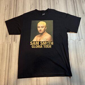 NWOT Sam Smith Gloria Tour Black T Shirt